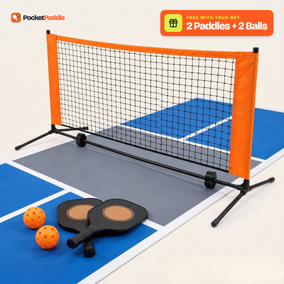 PocketPaddle© Mini Pickleball Net